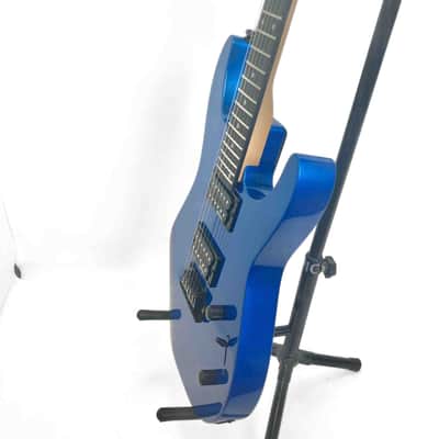 Jackson JS Series JS12 Dinky with Amaranth Fretboard - Metallic Blue image 8