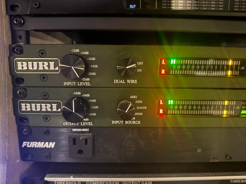 Burl B2 Bomber DAC 2-Channel D/A Converter 2010s - Green image 1