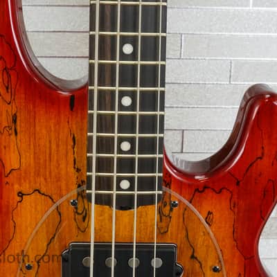 Sterling StingRay Ray34HHSM - Blood Orange Burst image 4