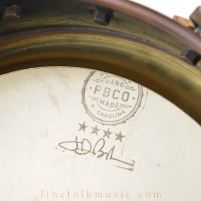 2019 PISGAH CUSTOM FLUSH FRET 5-STRING BANJO image 18