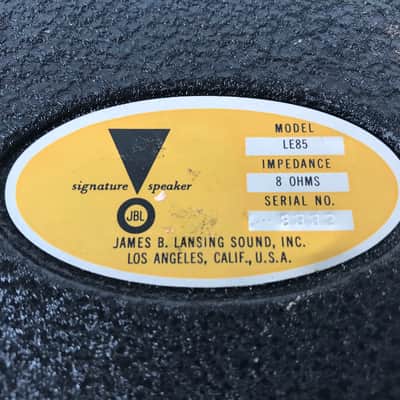 JBL LE85 8-Ohm Driver Unit Single (1) image 3
