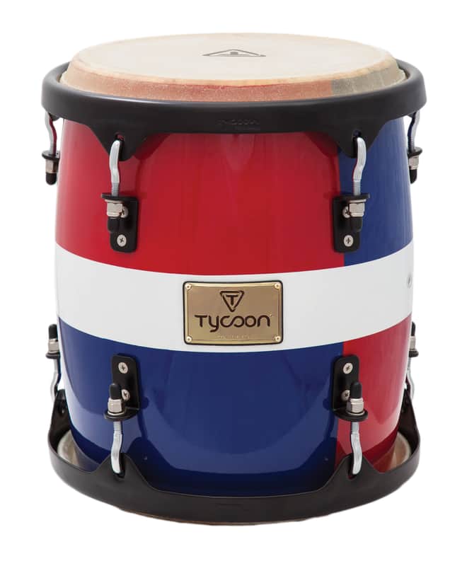 Tycoon Percussion 11" Tambora - Dominican Republic Flag Finish - New image 1