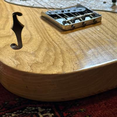 Fender Custom Shop '69 Telecaster Thinline Journeyman Relic 2023 Natural image 7