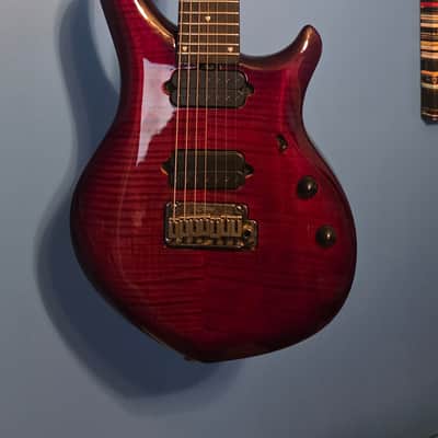 Sterling MAJ270X FM John Petrucci Signature Majesty DiMarzio 2020 - 2024 - Royal Red image 1