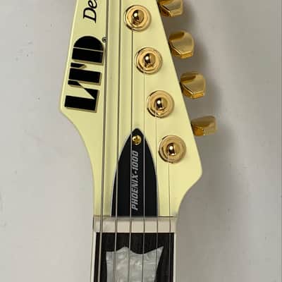 ESP LTD Phoenix-1000 Vintage White Electric Guitar B-Stock Phoenix 1000 - Korea image 14