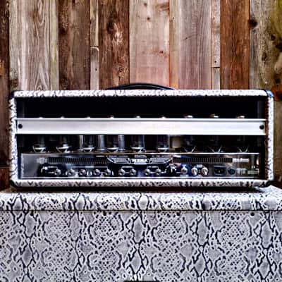 Mesa Boogie Stiletto Trident II Head and 4x12" Cabinet -2011-2012- Snakeskin - Ultra Rare image 20