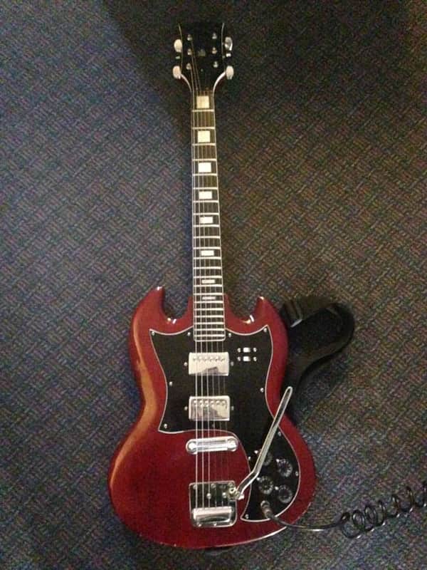 Cameo Lawsuit MIJ Double Cut 1971 Maroon image 1