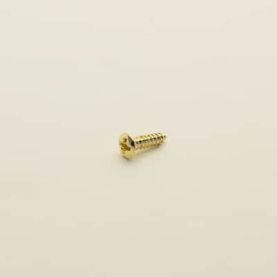 Gold Steel Pickguard and Control Plate Screws 3mm x 12mm - 50 image 3