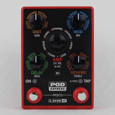 Line6 POD Express Guitar - Multi effects unit - Original box and manual included image 2
