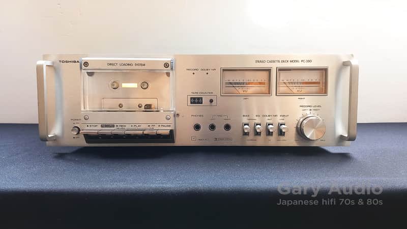 Toshiba PC-330 Direct-loading Tape Deck Japan 1977 image 1