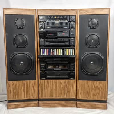 Vintage Soundesign 5863 Double Cassette Stereo System 1980's - 2x Tape Deck, AM-FM image 18