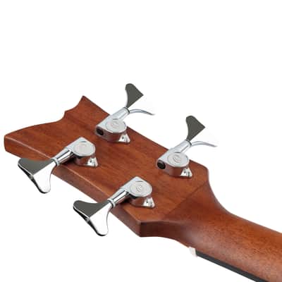 Ortega D7E-BFT-4 Deep Series 7 Spruce Top Mahogany Neck Medium Scale 4-String Acoustic-Electric Bass Guitar image 16