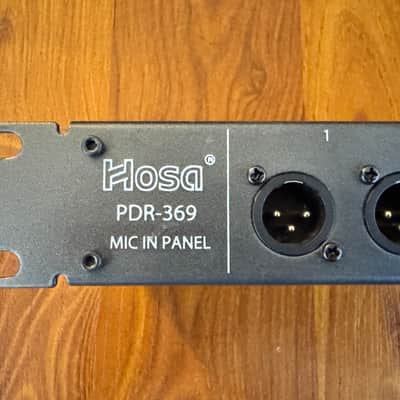 Hosa PDR369 PDR-369 XLR Patch Bay 2010s - Standard (Unit C) image 12