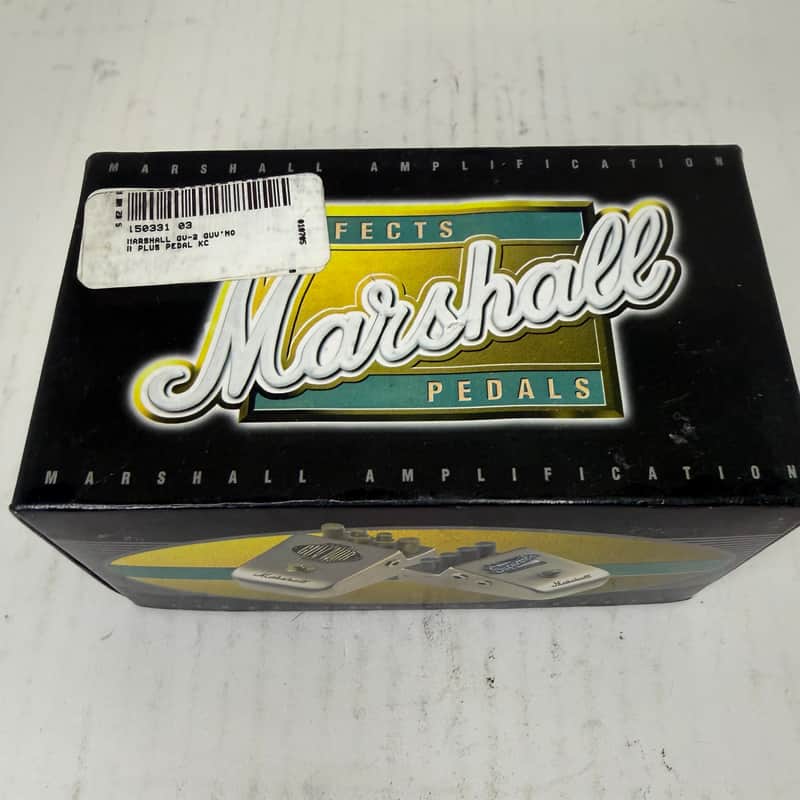 BOX ONLY Marshall Guv'nor Plus GV-2 1998 - 2019 - Silver image 1