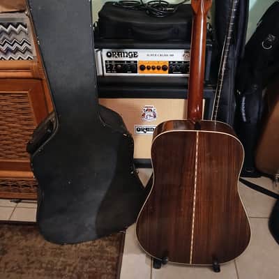 Aria GR30 Acoustic Guitar~Gallagher~Large Soundhole~Bluegrass~Rosewood~Solid~w/Hard Case~Video~Japan~70's image 22
