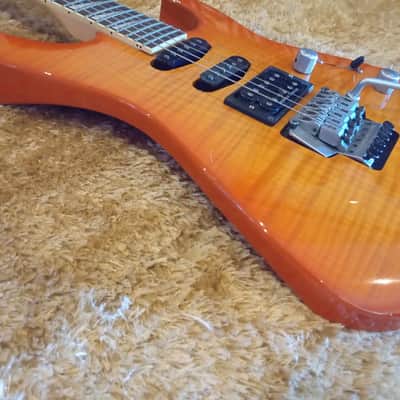 Jackson DK2 1998 Amber Sunburst Made in Japan image 19