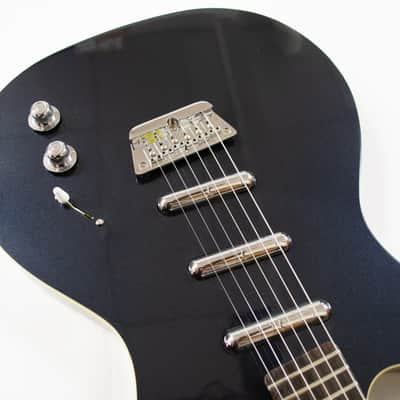 Danelectro 1959 Triple Divine Electric Guitar - Blue Metallic image 5