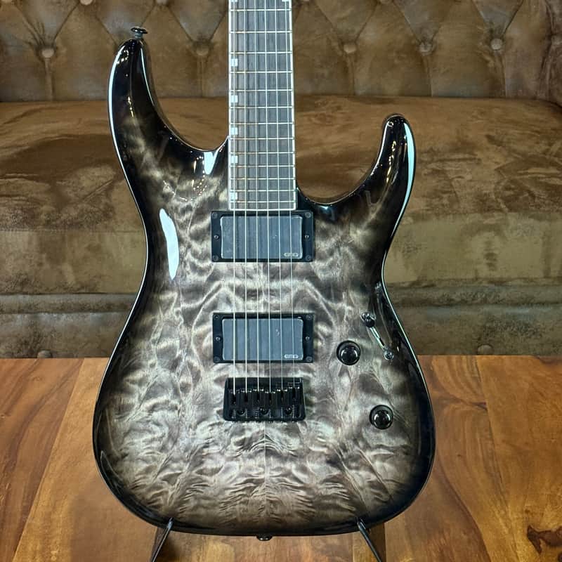 ESP LTD MH-400HT QM See Thru Black Sunburst + 2,92 kg + NEW image 1