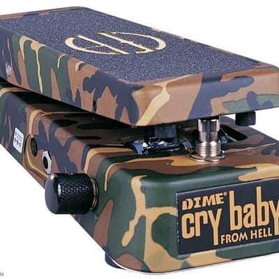 DUNLOP DB01 DIMEBAG Cry Baby From Hell Wah Guitar Effect Pedal image 3