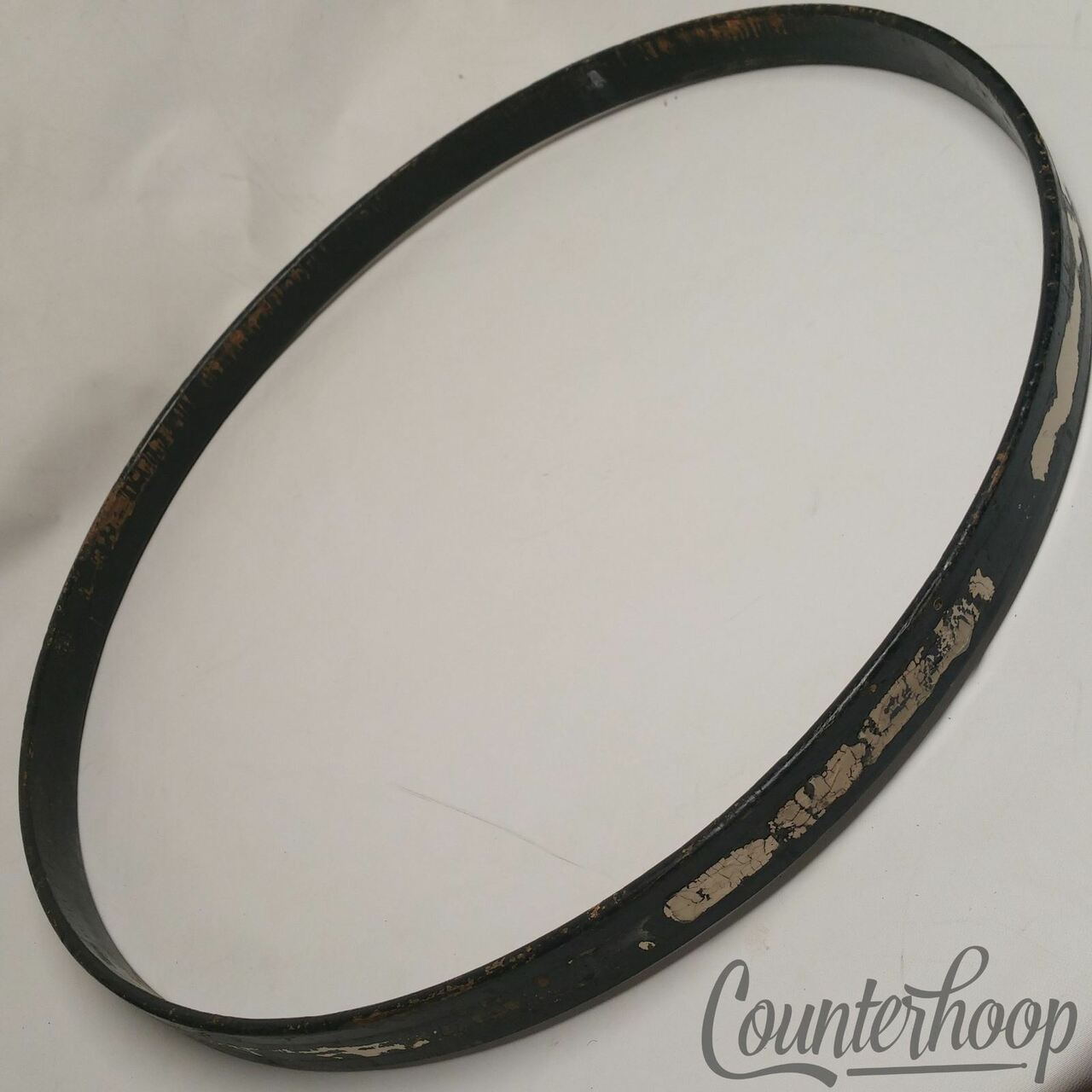 Ludwig&Ludwig 25 1/2"Bass Drum Hoop/Rim Vintage 20s 1Ply Maple Gold Sparkle/Blue — main photograph