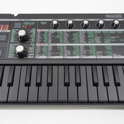 [SALE Ends Aug 12] KORG microKORG BKBK Limited All Black Edition Analog Modeling Synthesizer w/ PSU, Mic image 4