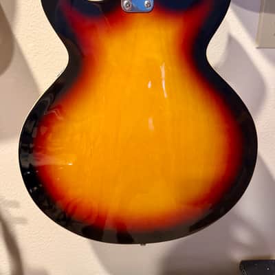 Maxitone Barney Kessel Ibanez 1960 Sunburst MIJ Aria Bruno Matsumoku w/ Gigbag! image 6