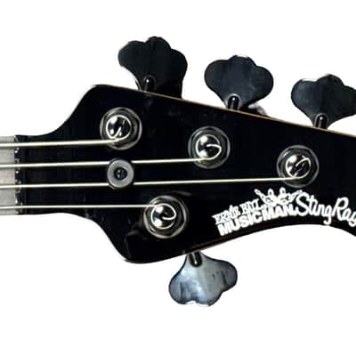 Ernie Ball Music Man StingRay 4 Special, Smoked Chrome with Ebony *IN STOCK* image 8
