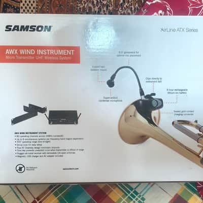 Samson AirLine AWX Wind Instrument - G (863-865MHz) image 2