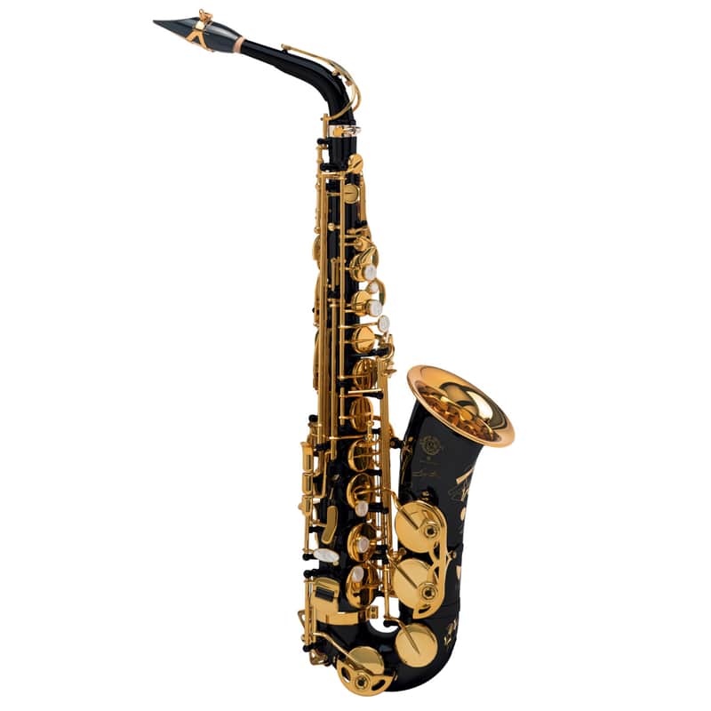 Selmer Paris 82 Signature Series Professional Alto Saxophone Black Lacquer image 1
