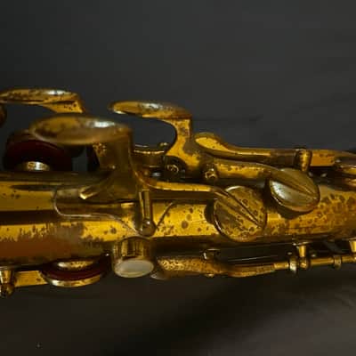 Rare Vintage Jouan & Guesdon Paris Alto Saxophone - Made in France - Project Horn with Case & Yamaha 4C image 12