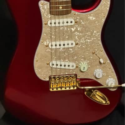 Fender Stratocaster Partscaster Candy Apple Red image 8