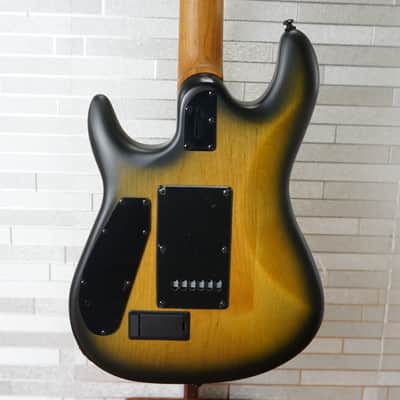 Sterling Jason Richardson 6 Signature Cutlass - Natural Poplar Burst - With Gig Bag image 2