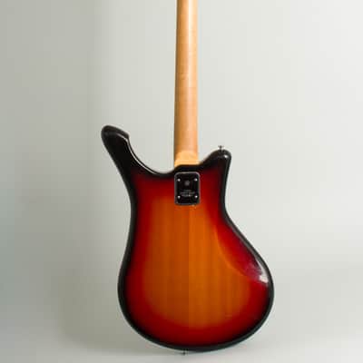 Yamaha SB-5A Solid Body Electric Bass Guitar (1968), ser. #6494, black hard shell case. image 2