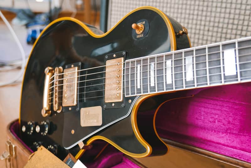 Gibson Les Paul Custom Black Beauty Reissue VOS Ebony #050168 image 1