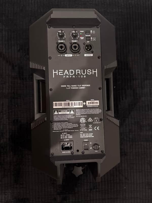Headrush FRFR-108 2000-Watt 1x8" Active Guitar Speaker Cabinet 2023 - Present - Black image 1