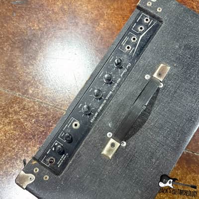 Sano Dual Channel Tube Electric Guitar Combo Amp (1970s - Black) image 3