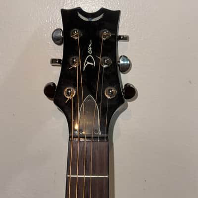 Dean Backwoods 6 Acoustic-Electric 6-String Banjo 2010s Black Gloss image 3