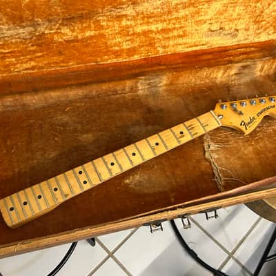 Vintage Fender Stratocaster Neck 1979 Maple w Hipshot Tuners image 1
