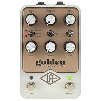Universal Audio Golden Reverberator | Stereo Reverb Pedal. New with Full Warranty! image 8