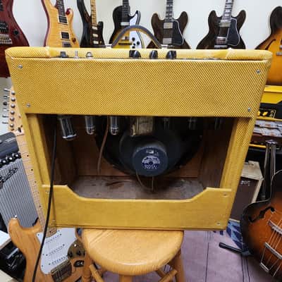 1949 Fender Pro Amp TV Front Re-tweed image 4