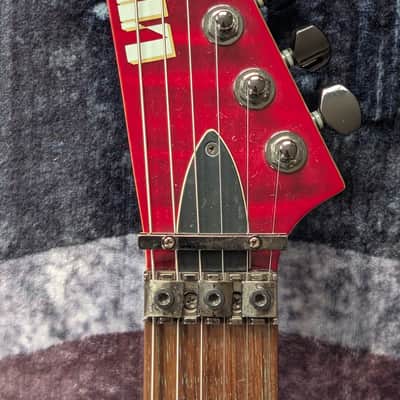 2009 ESP LTD M-100 FM - See-Through Cherry image 10