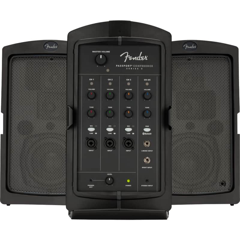 Fender Passport Conference Series 2 Portable PA System, Black image 1