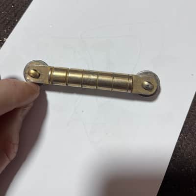 Gretsch Rocking bar bridge 1950-1960 - Gold image 4
