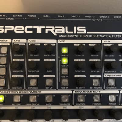 Radikal Technologies Spectralis synth workstation + Pelican. Analog filter/filterbank, load samples image 11