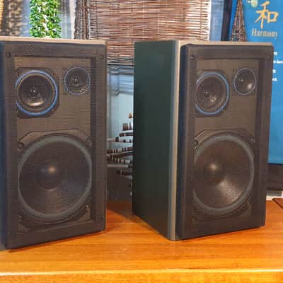 Vintage 3-Way Bookshelf Speakers by Peterson Speaker Laboratories circa 1990s image 4