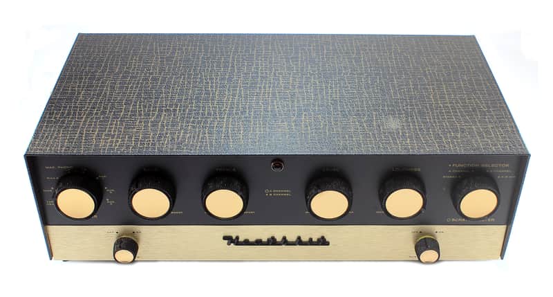 1958 HEATHKIT SP-1 VACUUM TUBE MONO PREAMPLIFIER WITH MIC PREAMP NEAR-MINT image 1