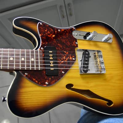 Warmoth Telecaster Semi Hollow , 2025, Exceptional condition & specs, ( Fender Licensed American Professional II Thinline equivalent) image 13