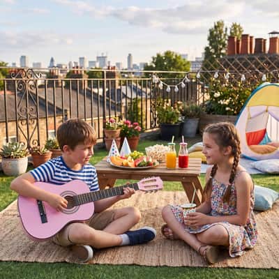 🎸Kids/Children/Junior/Travel 30 Inch Acoustic Guitar +Soft Case/Gig Bag +Tuner +Strap +Picks!🎸 image 2