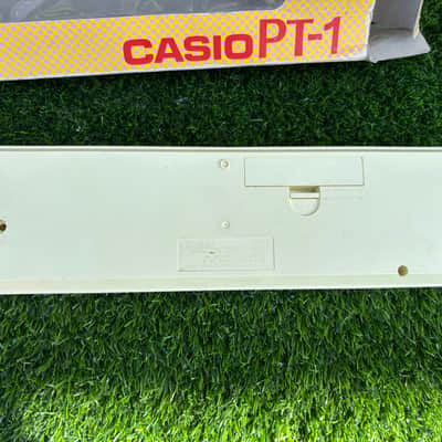 Casio PT-1 29-Key Mini Synthesizer 1982 - 1988 - Pastels-Cream image 6