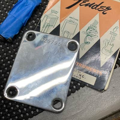Fender Stratocaster Neck Plate 1957 - 1958 image 2